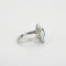 Bague 51.5 Bague en or blanc 18K à émeraude et diamants 58 Facettes ES613EM/4