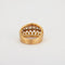 Bague 54 Bague années 1950 en or jaune et gris 18K sertie de diamants 58 Facettes HS5513
