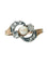 Bague 52 Bague perle et diamants en or jaune 18 carats 58 Facettes