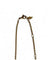 Collier Piaget - Collier chaîne avec pendentif Rose des Sables en or rose et diamant 58 Facettes F1LP19
