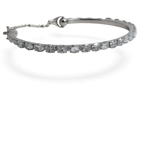 Bracelet Messika Skinny - Bracelet en or blanc 18 carats et diamants 3,33 ct 58 Facettes 46lp27