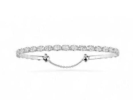 Bracelet Messika Skinny - Bracelet en or blanc 18 carats et diamants 3,33 ct 58 Facettes 46lp27