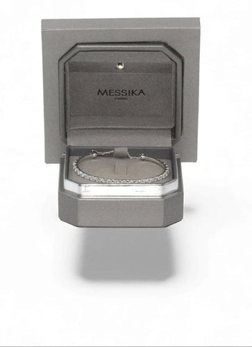 Bracelet Messika Skinny - Bracelet en or blanc 18 carats et diamants 3,33 ct 58 Facettes 46lp27