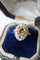Bague 52 Bague marquise en or rose 18 carats, citrine et diamants 58 Facettes SQ8479040