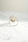 Bague 51 Bague Belle Époque polylobée en or blanc 18 carats, diamants et demi-perles 58 Facettes SQ8611078