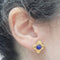 Boucles d'oreilles Boucles d’oreilles - Lapis-lazuli en or jaune 18k 58 Facettes PE298