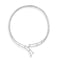 Collier Collier rivière double rang en or gris et diamants 58 Facettes LP. 258993