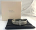 Bracelet Bracelet 4 joncs en platine avec diamants et saphirs 58 Facettes 259082