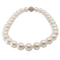 Collier Collier un rang de perles de mer du Sud en or jaune et diamants 58 Facettes 248182