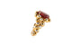 Bague 52 Bague bulle en or rose avec spinelle taille coussin 8,57 ct 58 Facettes 154534