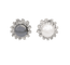 Boucles d'oreilles Clips d’oreilles - Perles de culture et diamants taille navette 58 Facettes 248467