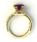 Bague 53 TOURNAIRE Paris French Kiss - Bague en or jaune et améthyste 58 Facettes 123577.07