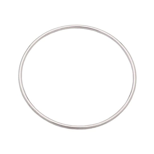 Bracelet Lucky One - Bracelet jonc 2 mm en or blanc 18 carats 58 Facettes 58FBRJZ2O3B63