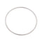 Bracelet Lucky One - Bracelet jonc 2 mm en or blanc 18 carats 58 Facettes 58FBRJZ2O3B63