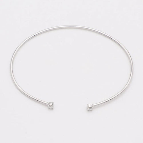 Bracelet Lucky One Alter Ego - Bracelet jonc en or 18 carats et diamants 58 Facettes 58FBJC021