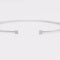 Bracelet Lucky One Alter Ego - Bracelet jonc en or 18 carats et diamants 58 Facettes 58FBJC021