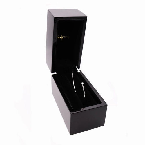 Bracelet Lucky One Alter Ego - Bracelet jonc en or 18 carats et diamants 58 Facettes 58FBJC021