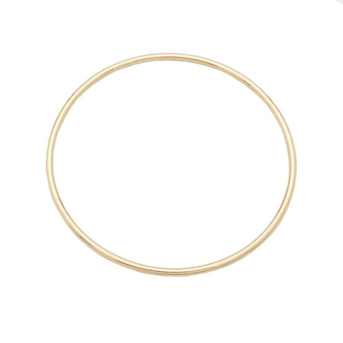 Bracelet Lucky One - Bracelet jonc en or jaune 18 carats 2 mm 58 Facettes 58FBRJZ2O3J60