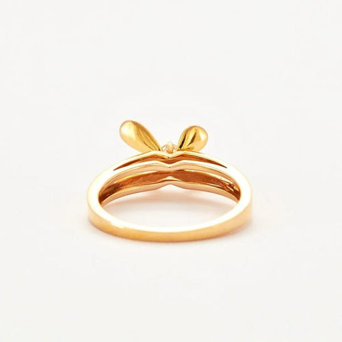 Bague 54 Mauboussin Moi Aimer Toi - Bague en or rose et diamants 58 Facettes LODV01215