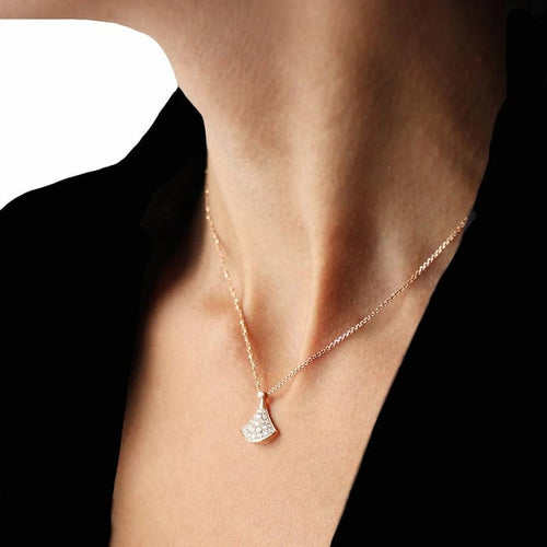 Collier Bulgari Diva's Dream - Collier en or rose 18 carats et diamants 58 Facettes LO876648