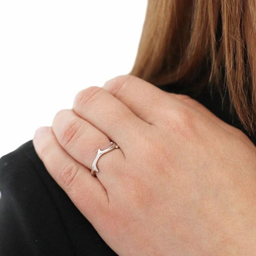 Bague 53 Dior Bois de Rose - Bague en or blanc 18 carats 58 Facettes LO1685