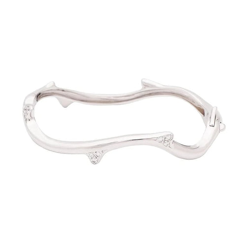 Bracelet Dior Bois de rose - Bracelet en or blanc 18 carats et diamants 58 Facettes LO1686