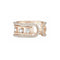 Bague 56 Messika Move 10th - Bague en or rose 18 carats et diamant 58 Facettes