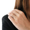 Bague 56 Messika Move 10th - Bague en or rose 18 carats et diamant 58 Facettes