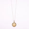 Collier Collier pendentif en or jaune et gris 18K à opale et diamants 58 Facettes