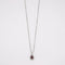 Collier Collier - Pendentif goutte rubis en or blanc et diamants 58 Facettes