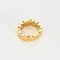 Bague 55 Chanel Matelassée - Bague souple en or jaune 18 carats 58 Facettes