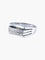 Bague 53 Bague diamants en or gris 18 ct 58 Facettes