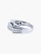 Bague 53 Bague diamants en or gris 18 ct 58 Facettes