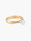 Bague 50 Solitaire - Bague en or rose 750 avec diamant 0,30 ct 58 Facettes