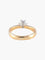 Bague 50 Solitaire - Bague en or rose 750 avec diamant 0,30 ct 58 Facettes