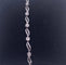Bracelet Bracelet ouvrant en or gris 18 ct et diamants 58 Facettes