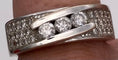 Bague 53 Bague en or gris et diamants 1 carat 58 Facettes