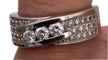 Bague 53 Bague en or gris et diamants 1 carat 58 Facettes