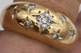 Bague 52 Bague jonc en or jaune et diamants 0,58 ct 58 Facettes