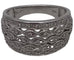 Bague 54 Bague vintage en or gris et diamants 0,30 ct 58 Facettes