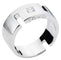 Bague 51 Tom G Cesame - Bague en or gris et diamant princesse 0,2 ct 58 Facettes
