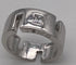 Bague 51 Tom G Cesame - Bague en or gris et diamant princesse 0,2 ct 58 Facettes