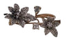Broche Broche fleur bicolore en or et diamants 58 Facettes