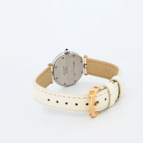 Montre Cartier Santos Vendôme - Montre SM en acier et or jaune 58 Facettes