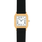 Montre Cartier Santos-Dumont - Montre ultra-plate en or jaune 18k 58 Facettes