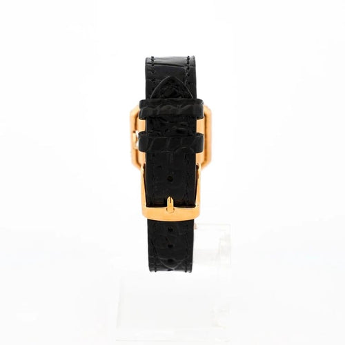 Montre Cartier Ceinture - Montre en or jaune 18K à diamants, cadran ivoire 58 Facettes