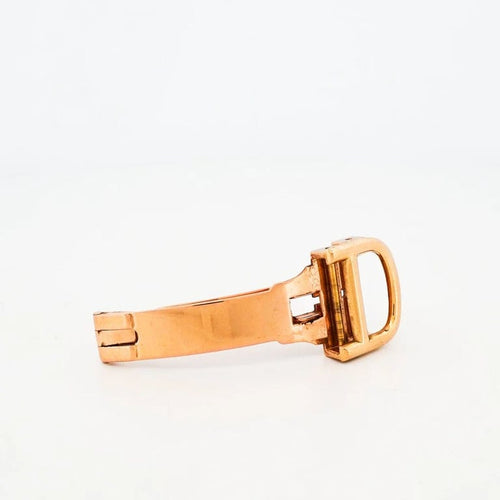 Montre Cartier Ceinture - Montre en or jaune 18K à diamants, cadran ivoire 58 Facettes