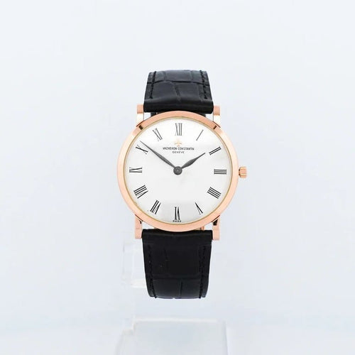 Montre Vacheron Constantin Patrimony - Montre en or rose 18k, cadran ivoire romain 58 Facettes