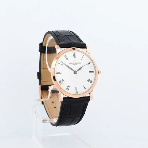 Montre Vacheron Constantin Patrimony - Montre en or rose 18k, cadran ivoire romain 58 Facettes