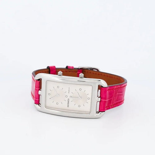 Montre Hermès Cape Cod - Montre Dual Time GM à cadran argenté 58 Facettes